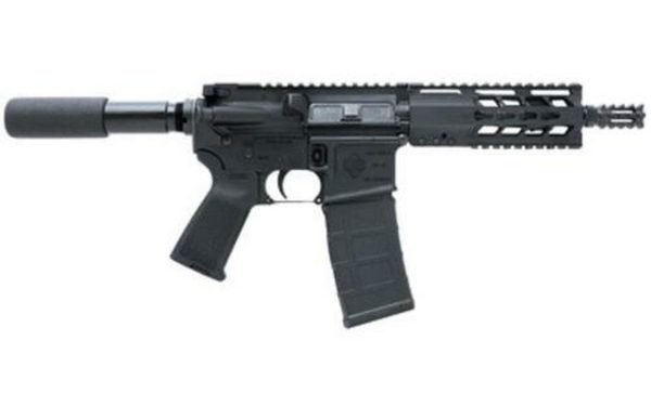 Diamondback DB15 Pistol 5.56/223, 7.5" Barrel, Black, 30rd Mag