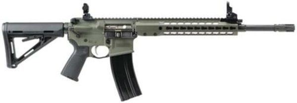 Barrett REC 7 - Gen II 6.8 SPC 16" Barrel A2 Flash Hider Six Position MOE Stock Olive Drab Green Receiver 30rd