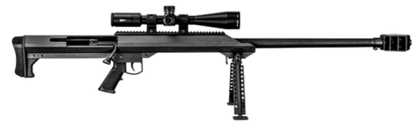 Barrett M99 with Vortex Scope 416 Barrett, 32" Barrel, Fixed Black Stock, Black Hardcoat Anodized, 1rd