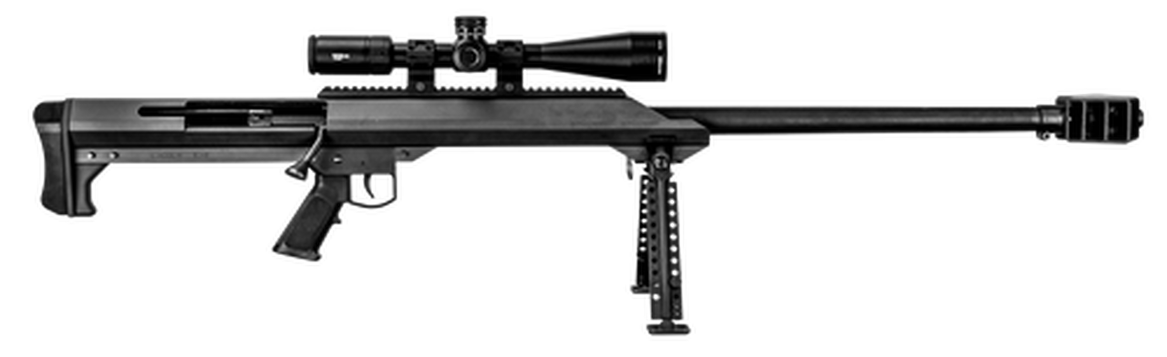 Barrett M99 with Vortex Scope 416 Barrett, 32" Barrel, Fixed Black Stock, Black Hardcoat Anodized, 1rd