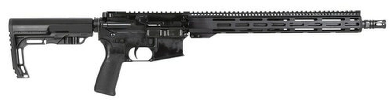 Radical Firearms Forged FCR 7.62X39mm, 16" Barrel, Black 6 Pos MFT Stock, Black, 20rd