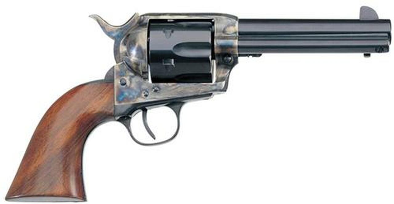 Taylor's 1873 Single Cattleman .45LC 4.75", Walnut Grip Blued, CH Frame, 6rd