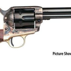 Taylors 1873 Ranch Hand 45 Colt 7.5" Barrel Walnut Grip Case Hardened Frame, Blued