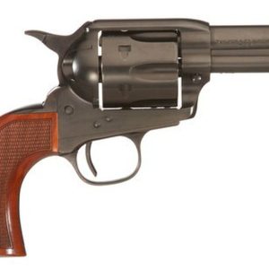 Taylors Runnin Iron Taylor Tuned Single 45 Colt 3.5" 6 rd Walnut Grip Black Nitride