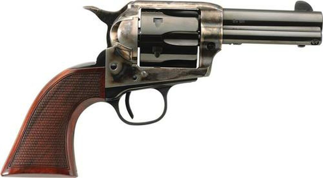 Taylor's Runnin Iron, .45 Colt, 4.75", 6rd, Checkered Walnut Grip, Blued