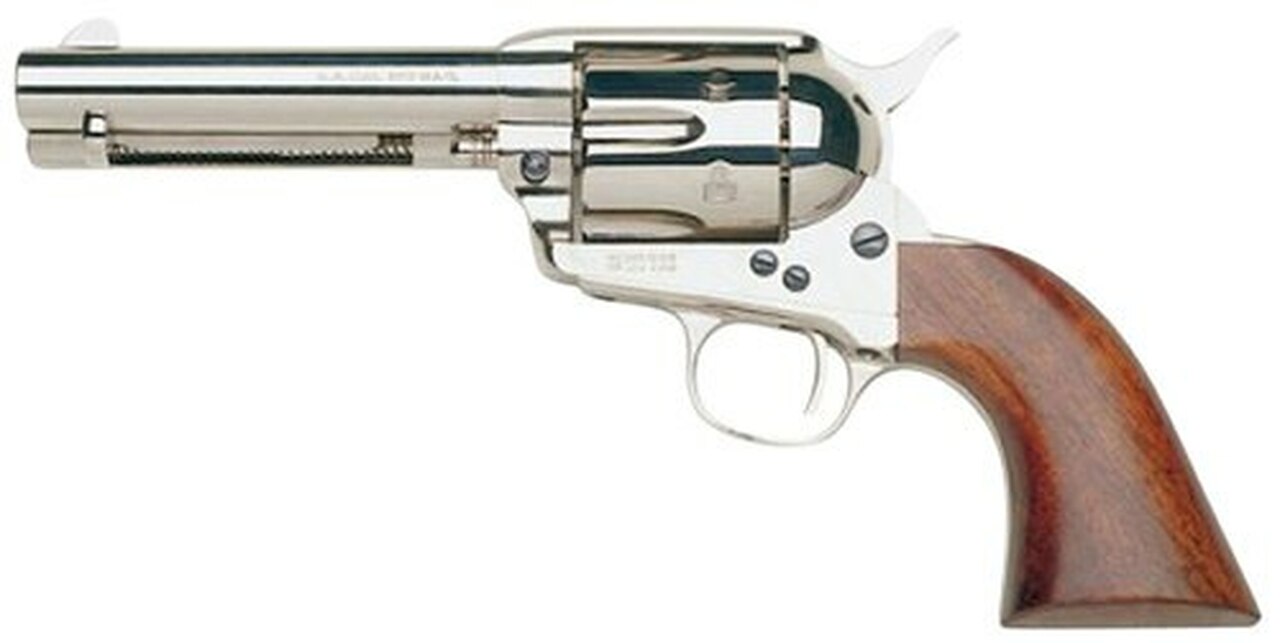 Taylors 1873 Cattleman Nickel 45 LC, 4.75" Barrel