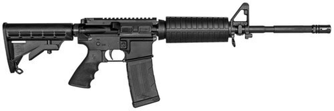 Rock River Arms LAR-15 Entry Tactical 223/5.56, 16" Chrome Lined Barrel, 6 Position Black Stock, Black, 30rd Mag