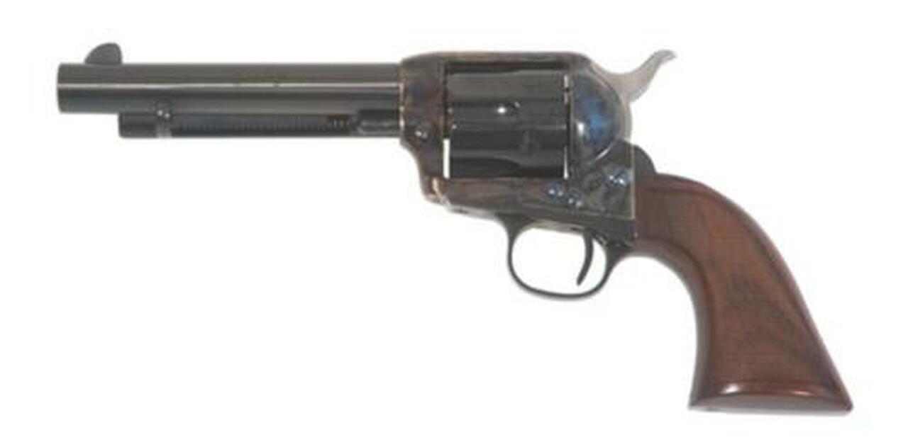 Cimarron Firearms Model P Evil Roy SA .45 Long Colt 5.5" Polished Blue Barrel One Piece Walnut Grip