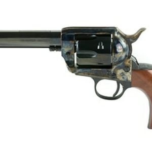 Cimarron El Malo Revolver, Single Action, 45LC, 5.5" Barrel, Steel Frame, Blue Finish, Walnut Grips, 6Rd PP411MALO