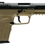 FN Five-Seven 5.7X28mm 4.8" Adjustable 3-Dot Sights, Flat Dark Earth, 20 Round