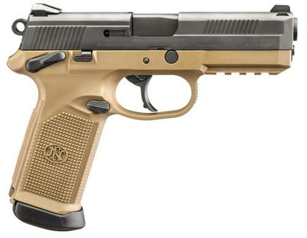 FN FNX9, 9mm, 4" Barrel, 17rd, Interchangeable Backstrap, Flat Dark Earth
