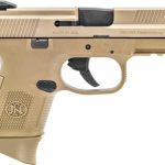 FN FNS-9C 9mm Compact 3.6" Barrel Full Flat Dark Earth 12rd Mag