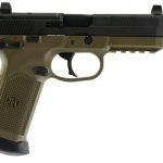 FN FNX45 Tactical 45 ACP, MS, NS, Flat Dark Earth and Black LE, 15rd