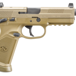 FN FNX-45 Vortex Venom Combo 45 ACP, 5.30" Threaded Barrel, Flat Dark Earth, Interchangeable Backstrap, 10rd