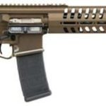POF P415 Gen 4 Rifle 5.56/223 14.5 Fluted Barrel, Permanent Muzzle Device (16 Total) E2 Dual Extraction CTR Buttstock Cerakote Burnt Bronze Finish 30 Rd Mag