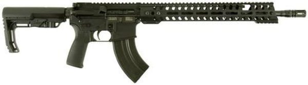 POF Renegade 7.62x39, 16.5", 6-Position MFT Minimalist Black Stock Black Hard Coat Anodized, 30rd