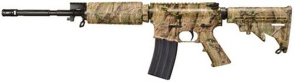 Windham Weaponry SRC - Camo 5.56 16" M4 Profile Chrome Lined Barrel, TimberTec Hydrographic Camo 30rd Mag