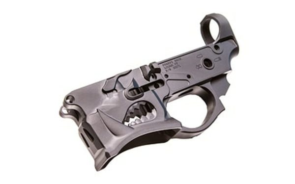 SHARPS BROS LLC Warthog Stripped Lower AR-15 Multi-Caliber Black Hardcoat Anodized