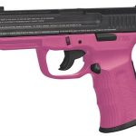 FMK DAO 9mm 4" Barrel, Pink Poly Grip/Frame Black, 10rd