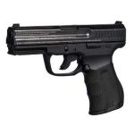 Fmk 9C1g2-Fat Engrvd 9Mm 4 Barrel Fast Action Trigg Drop Free Mag 10Rd Black