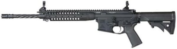LWRC IC-Enhanced 5.56/223 16" Spiral Fluted Barrel Adjustable Stock MOE Grip 10 Round - CA Compliant 2018