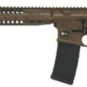 LWRC IC-A5 Rifle 5.56mm NATO 16" Spiral Fluted Barrel Compact Stock Patriot Brown 30 Rd Mag