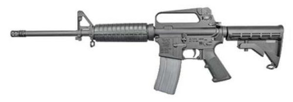Olympic Arms AR-15 Carbine SA 223/5.56 16" Barrel, 6 Pos Stock Black, 30rd