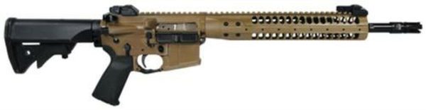 LWRC M6.8-SPR 6.8mm SPC 14.7" Barrel (16" OAL) Modular M6 9" Rail LWRCI Stock MOE+ Grip Flat Dark Earth 30rd