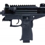 IWI US, Inc, Uzi Pro, 9mm, 4.5" Barrel, Polymer Frame, Black, Adjustable Sights, Stabilizing Brace, 2 Magazines, 1-20Rd & 1-25Rd