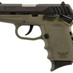 SCCY CPX-1 Manual Safety 9mm Caliber 3.1" Barrel, Dark Earth Frame 10rd Mag