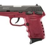 SCCY CPX-1 9mm, 3.1" Barrel, Crimson Frame, Black Slide, 10rd