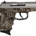 SCCY CPX-2 Carbon 9mm, 3.1" Barrel, Kryptek Highlander Grip, Stainless Steel Slide, 10rd