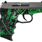 SCCY CPX-1 Carbon 9mm, 3.1" Barrel, Moon Shine Toxic Camo Grip, Stainless Steel Slide, 10rd