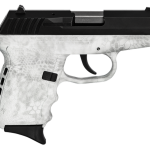 SCCY CPX-2 Carbon 9mm, 3.1" Barrel, Kryptek Yeti Grip, Black Stainless Steel Slide, 10rd