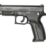Grand Power Q100 9mm Double, 4.3", Black Polymer Grip, Black, 12rd