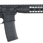 LWRC DI AR-15 5.56mm, 16" Spiral-Fluted Barrel, NiCorr, Compact Stock, 30rd