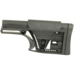 Luth-AR, MBA-1 Fixed Stock, Fits AR-15 & AR-10 Rifle Length A2 Buffer Tube, Black, Adjustable Cheek Piece and Length of Pull