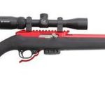 Tactical Solutions X-Ring Rifle, 22LR, Vortex Crossfire II Scope, Red Barrel, Black Hogue Stock