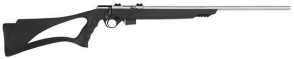 Mossberg 817 Bolt Action 17HMR SS Black Sport Grip 21" Barrel, Blued, 6rd