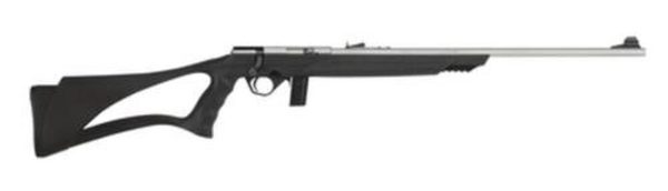 Mossberg Model 802 Plinkster 22LR, 21", Brushed Chrome, Sport Grip Synthetic Stock, 10 Rd