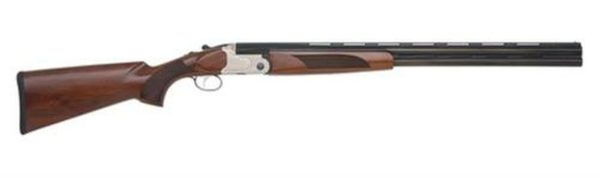 Mossberg Silver Reserve II Field Over/Under With Ejector 12 Ga 3" Chamber 28" Blued Barrel Silver Receiver Black Walnut Stock
