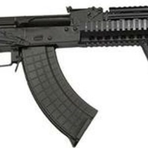 I.O. M214 7.62x39 SA 7.62X39, Quad Rail Black Steel Folding Stock, 30 rd