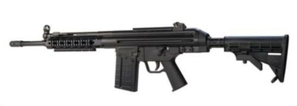 PTR Industries Model 91Kfm4r .308 Winchester/7.62Mm Nato 16 Inch Bull Barrel Welded Scope Mount M4 6-Position Collapsible Stock Tri-Rail 20 Round