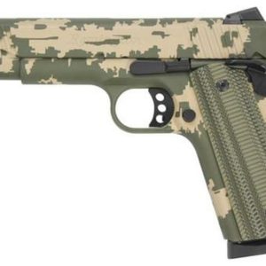 Remington Custom Shop 1911 R1 Enhanced Commander 45 ACP 4.25" Barrel, Bobtail Grip, Cerakote 2 Color