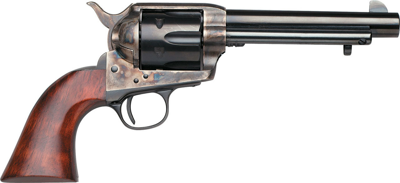 Taylor's 1873 Cattleman Single 357 Magnum 5.5" 6rd Walnut Blued