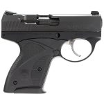 Boberg XR9-S Shorty Onyx DAO 9mm, 3.35" Barrel, Black Zytel Grip, Black, 7rdrd