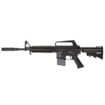 Colt GAU-5/A/A RETRO CARBINE, Semi-automatic, AR, 223 Rem/556NATO, 16.1" Barrel, A1 Sight, Original Aluminum Die Cast Stock with Vinyl Acetate Coating, US Property Marked Rollmarks, Black, 1:12 Twist, 20Rd USGI Mag