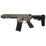 Cobalt Kinetics BAMF Pro .223 Wylde, 7.5" Barrel, Linear Comp, Cobalt Kinetics Green, 30rd
