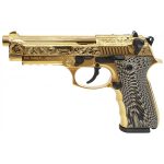 EAA Girsan Regard MC Deluxe 9mm, 4.9" Barrel, Gold Plated, 18rd