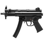HK SP5K-PDW Semi-auto 9mm, 5.83" Barrel, Black, Poly Grip, 30 Round, 2 Mags, Threaded Barrel, Ambidextrous Safety
